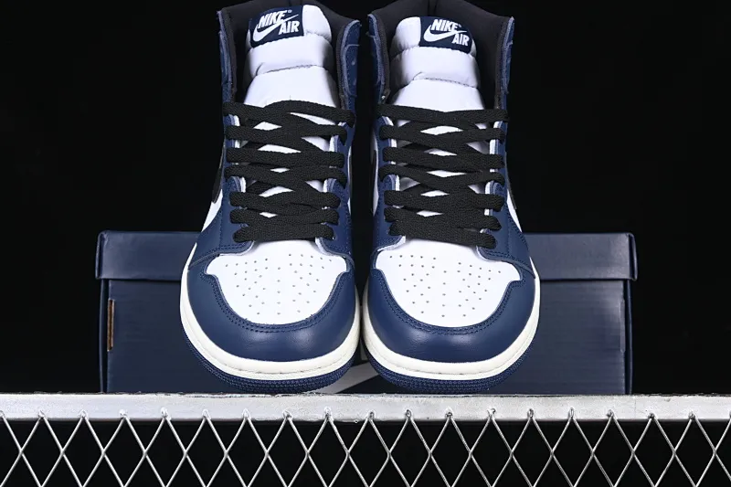 All categories Air Jordan Jordan series basketball shoes Air Jordan 1 High Air Jordan 1 High OG "Midnight Navy" AJ1 Joe 1 Midnight Navy DZ5485-401